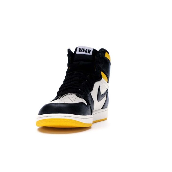 NIKE AIR JORDAN 1 RETRO HIGH NOT FOR RESALE VARSITY MAIZE 861428 107 - Image 4