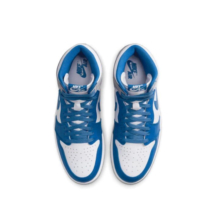 NIKE AIR JORDAN 1 RETRO HIGH OG TRUE BLUE DZ5485 410 - Image 4