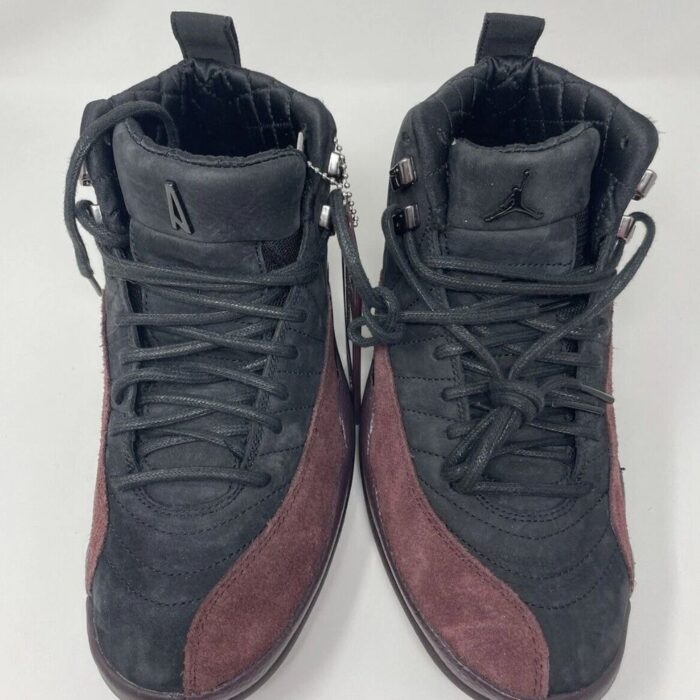 NIKE AIR JORDAN 12 RETRO X A MA MANIERE BLACK DV6989 001 - Image 4