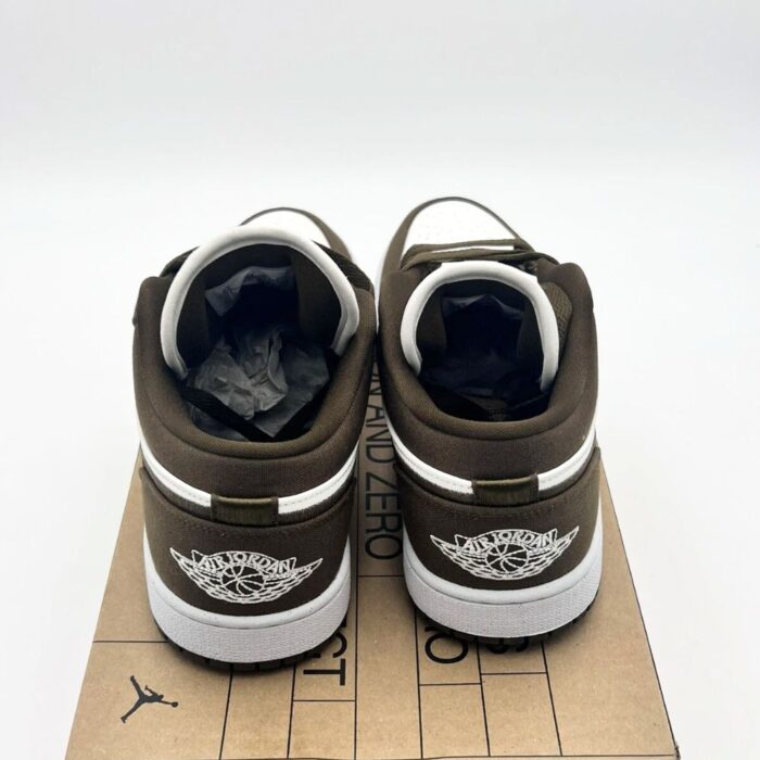 NIKE AIR JORDAN 1 LOW LIGHT OLIVE DV0426 301 - Image 4