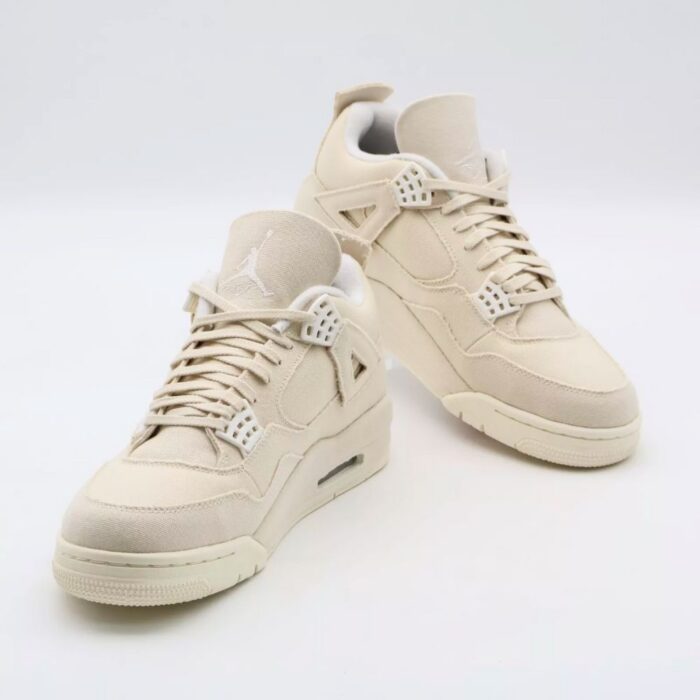 NIKE AIR JORDAN 4 RETRO BLANK CANVAS DQ4909 100 - Image 4