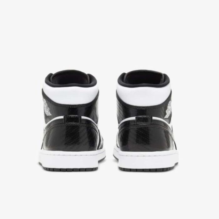 NIKE AIR JORDAN 1 MID CARBON FIBER DD1649 001 - Image 4