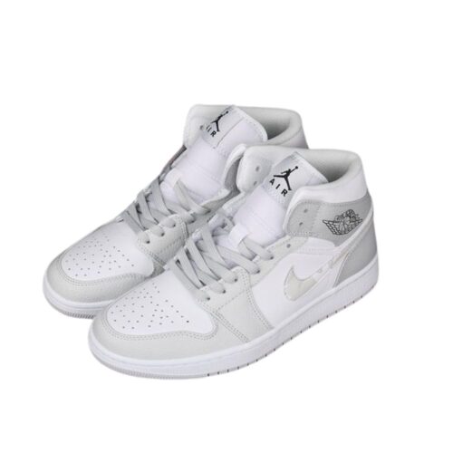 NIKE AIR JORDAN 1 MID GREY CAMO DC9035 100 - Image 3