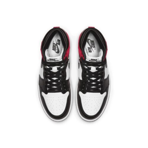 NIKE AIR JORDAN 1 RETRO HIGH SATIN BLACK TOE CD0461 016 - Image 4