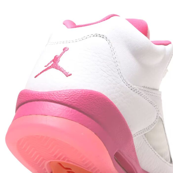 NIKE AIR JORDAN 5 RETRO PINKSICLE SAFETY ORANGE 440892 168 - Image 5
