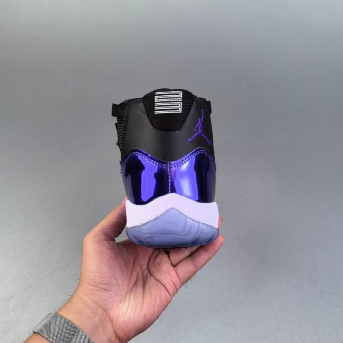 NIKE AIR JORDAN 11 BLACK PURPLE - Image 6