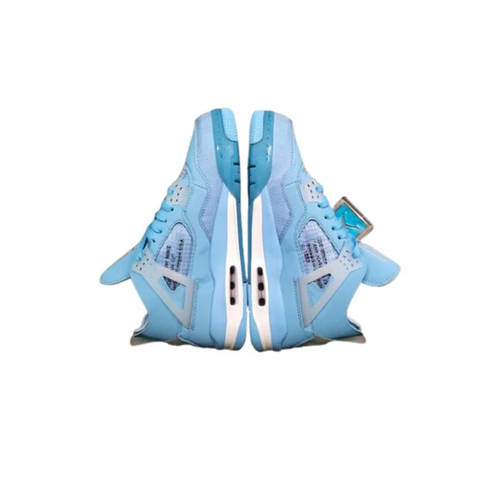 NIKE AIR JORDAN 4 RETRO X OW ICE BLUE - Image 4
