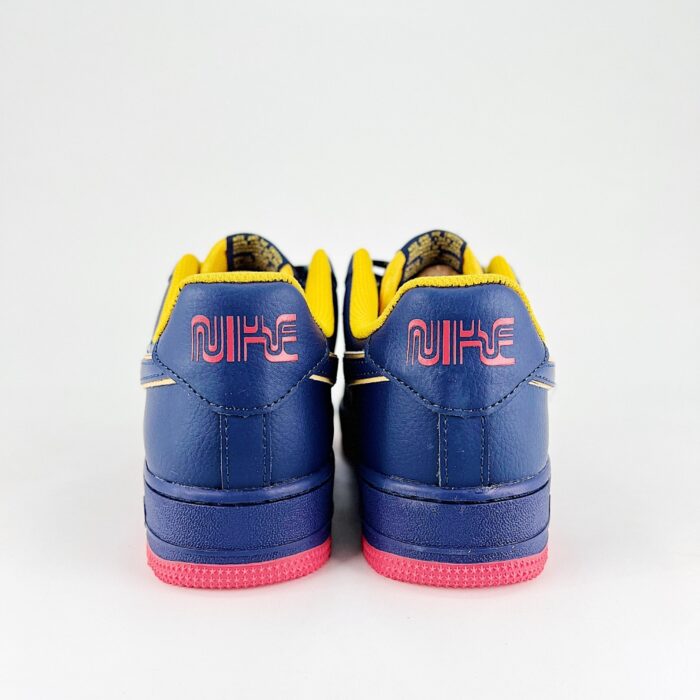 NIKE AIR FORCE 1 RETRO LETTERING MIDNIGHT NAVY SCHOPES HV5752 410 - Image 5