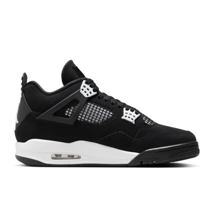 NIKE AIR JORDAN 4 WHITE THUNDER BLACK WHITE BLACK FQ8138 001 - Image 2