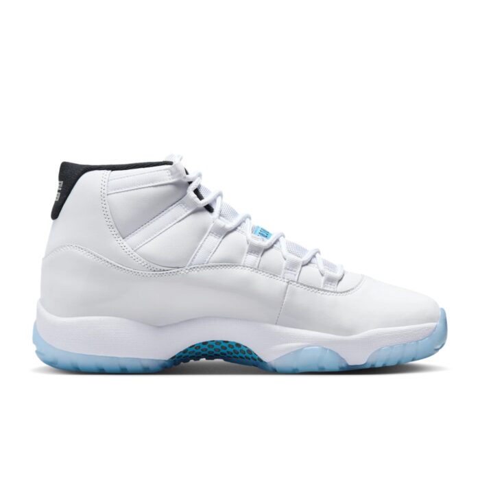 NIKE AIR JORDAN 11 LEGEND BLUE COLUMBIA WHITE LEGEND BLUE BLACK CT8012 104 - Image 2