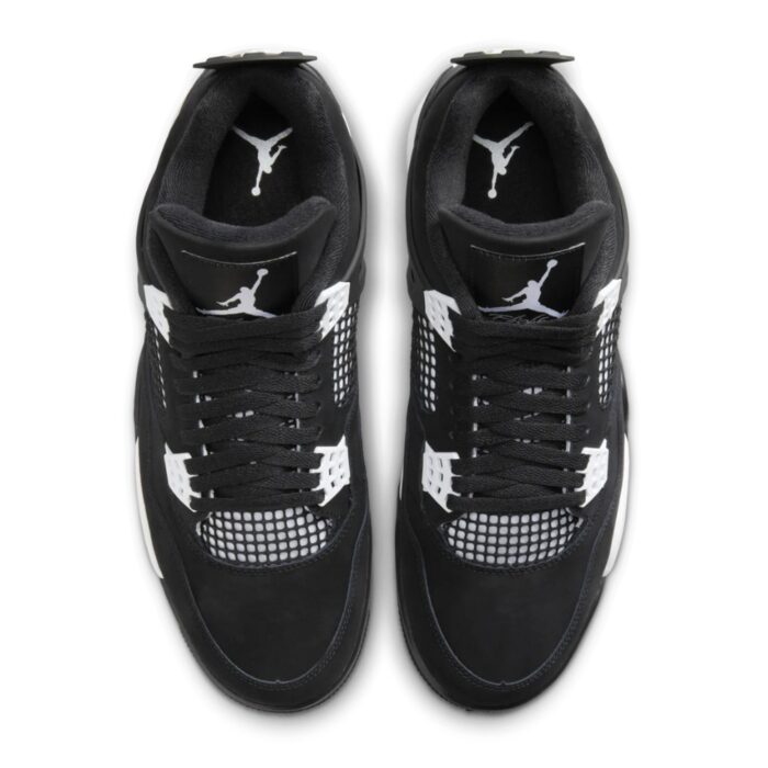 NIKE AIR JORDAN 4 WHITE THUNDER BLACK WHITE BLACK FQ8138 001 - Image 3