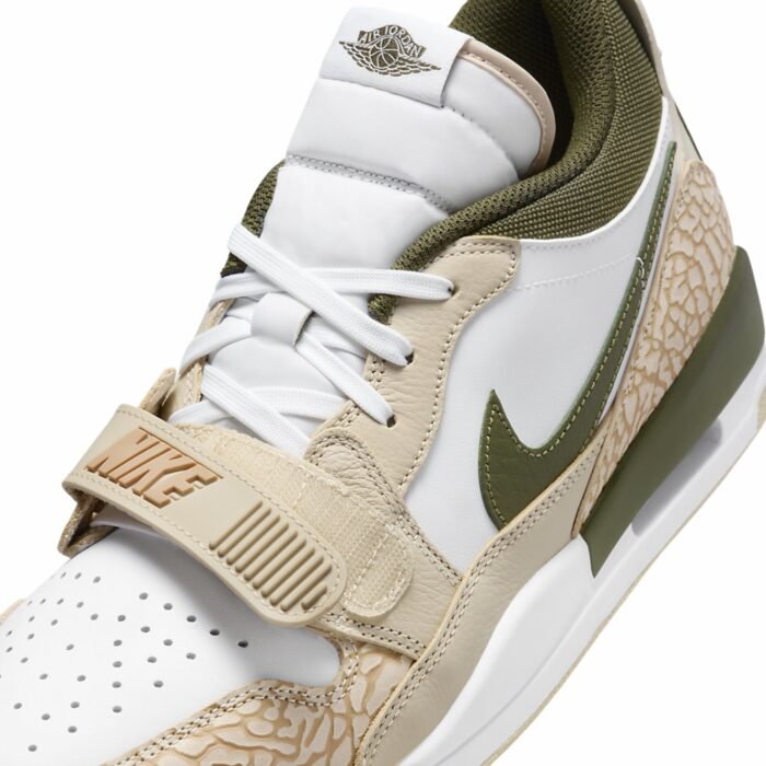 NIKE AIR LEGACY 312 LOW PARIS SAINT GERMAIN WHITE HEMP SAIL SEQUOIA GREEN FZ4358 100 - Image 3