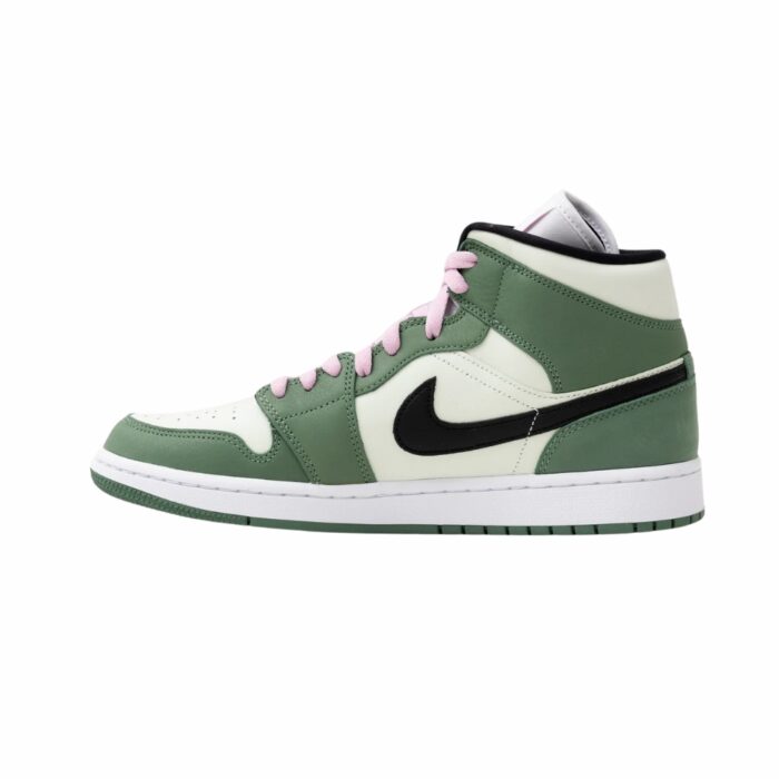 NIKE AIR JORDAN 1 MID DUTCH GREEN BLACK BARELY GREEN CZ0774 300 - Image 3