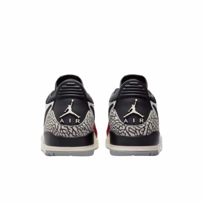 NIKE JORDAN LEGACY 312 LOW CHICAGO SUMMIT WHITE VARSITY RED SAIL BLACK CD7069 106 - Image 5
