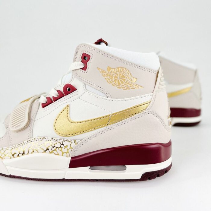 NIKE AIR JORDAN LEGACY 312 YEAR OF THE SNAKE BURGUNDY TINT IB4914 161 - Image 5
