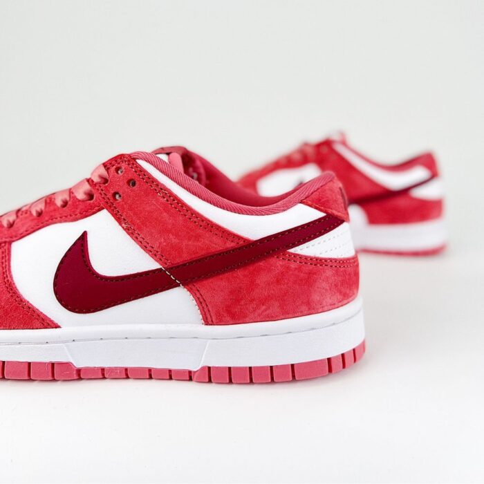 NIKE DUNK LOW VALENTINES DAY 2024 PINK FQ7056 100 - Image 9