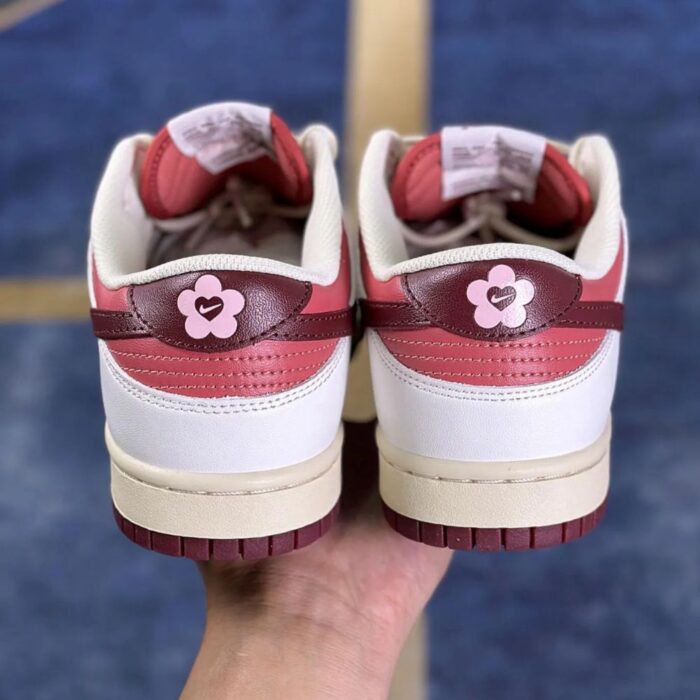NIKE DUNK LOW VALENTINE’S DAY PINK WHITE HF0736 161 - Image 6