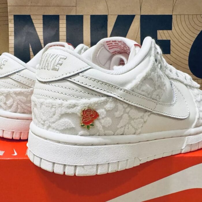 NIKE DUNK LOW GIVE HER FLOWERS WHITE FZ3775 133 - Image 6