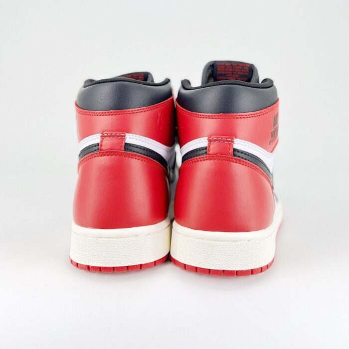 NIKE AIR JORDAN 1 HIGH OG BLACK TOE REIMAGINED BLACK VARSITY RED WHITE DZ5485 106 - Image 5