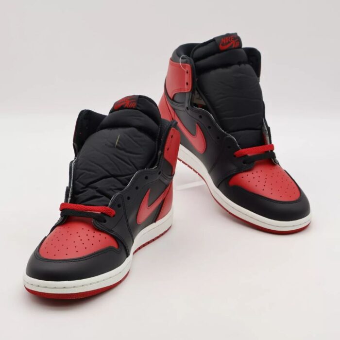NIKE AIR JORDAN HIGH 85 BRED BLACK VARSITY RED WHITE HV6674 067 - Image 5