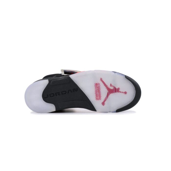 NIKE AIR JORDAN 5 RETRO SUPREME BLACK 824371 001 - Image 5