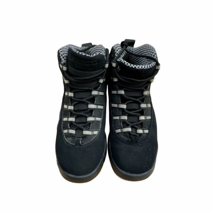 NIKE AIR JORDAN 10 RETRO STEALTH BLACK 310806 003 - Image 5