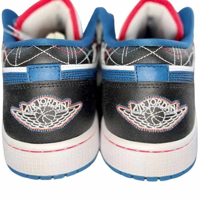 NIKE AIR JORDAN 1 LOW SE BLACK INDUSTRIAL BLUE FV3622 141 - Image 5