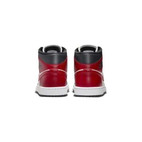 NIKE AIR JORDAN 1 MID BLACK TOE BQ6472 160 - Image 5