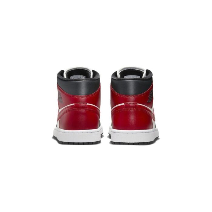 NIKE AIR JORDAN 1 MID BLACK TOE BQ6472 160 - Image 5