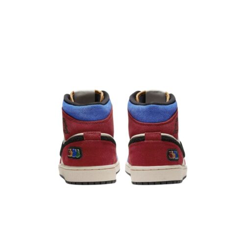 NIKE AIR JORDAN 1 MID SE FEARLESS BLUE THE GREAT CU2805 100 - Image 5