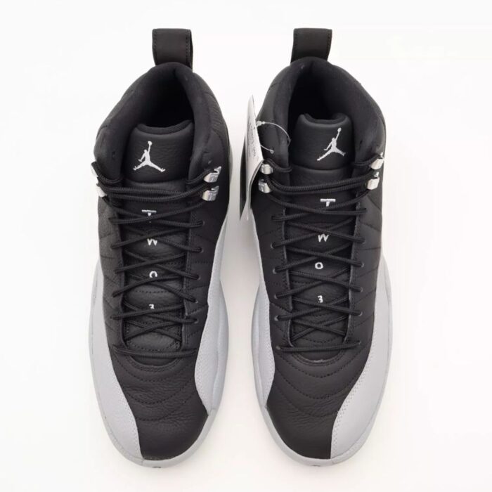 NIKE AIR JORDAN 12 BARONS BLACK WOLF GREY WHITE CT8013 010 - Image 5