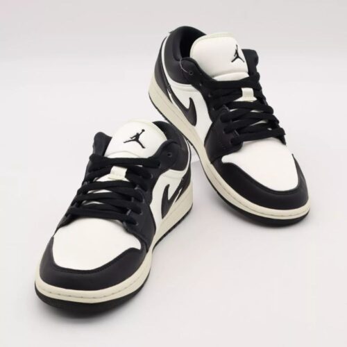 NIKE AIR JORDAN 1 LOW VINTAGE PANDA FB9893 101 - Image 5