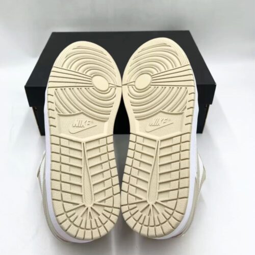 NIKE AIR JORDAN 1 LOW SE SAIL RATTAN UNIVERSITY RED FB7168 121 - Image 5
