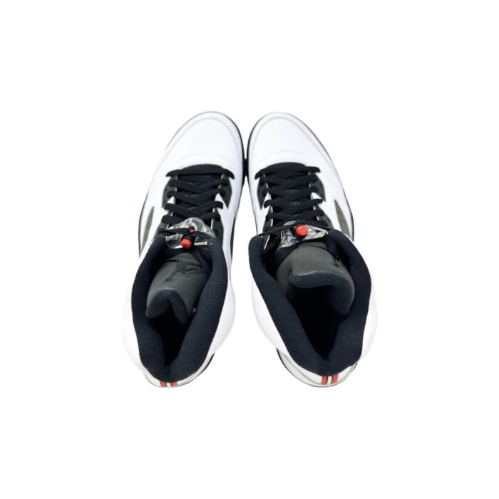 NIKE AIR JORDAN 5 RETRO PARIS SAINT GERMAIN WHITE FA18 MNJDLS 735 - Image 5
