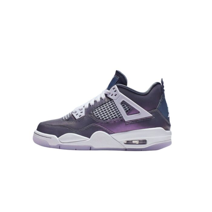 NIKE AIR JORDAN 4 RETRO MONSOON BLUE GS BQ9043 400 - Image 2