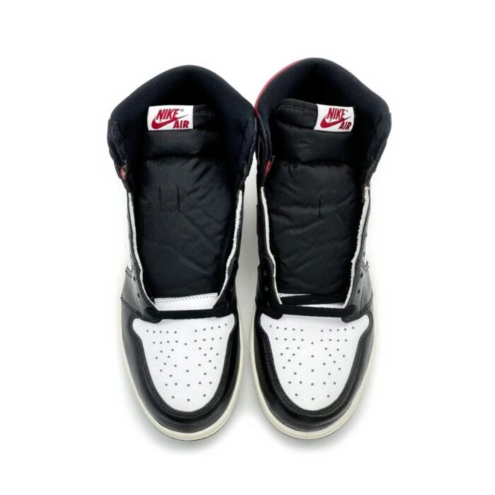 NIKE AIR JORDAN 1 RETRO HIGH BLACK GYM RED 555088 061 - Image 5