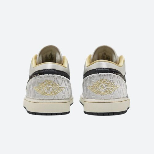 NIKE AIR JORDAN 1 LOW BEADED SWOOSH DV1762 001 - Image 5