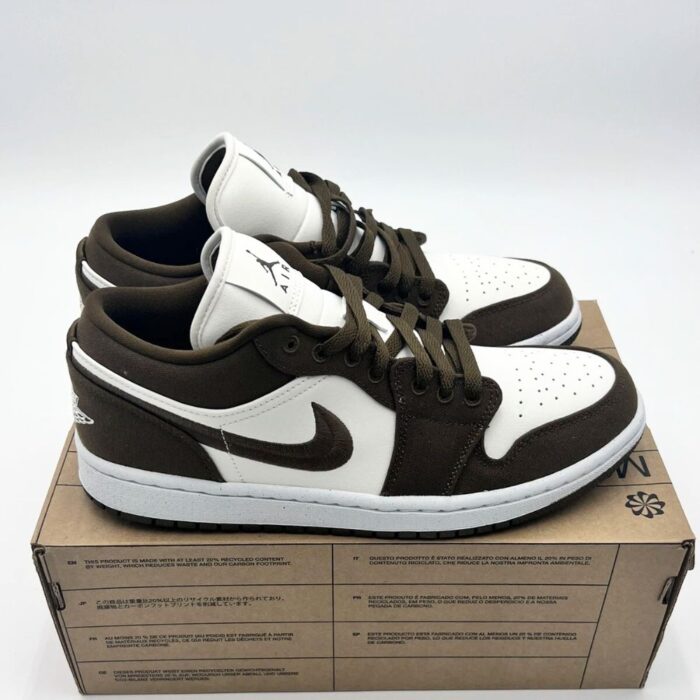 NIKE AIR JORDAN 1 LOW LIGHT OLIVE DV0426 301 - Image 2