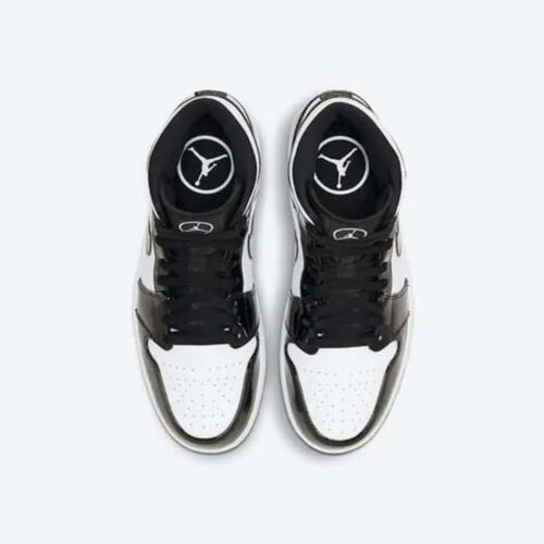 NIKE AIR JORDAN 1 MID CARBON FIBER DD1649 001 - Image 5
