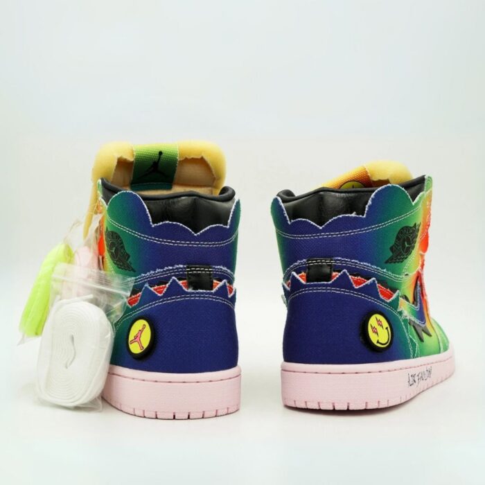 NIKE AIR JORDAN 1 X BALVIN HIGH OG MULTI DC3481 900 - Image 5
