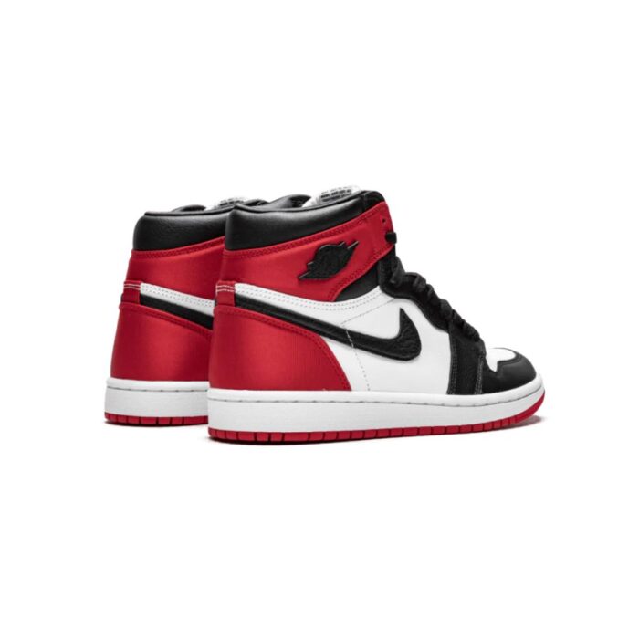 NIKE AIR JORDAN 1 RETRO HIGH SATIN BLACK TOE CD0461 016 - Image 6