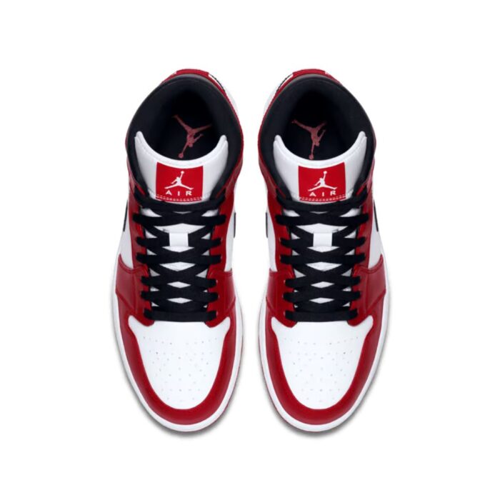 NIKE AIR JORDAN 1 MID CHICAGO 2020 554724 173 - Image 5