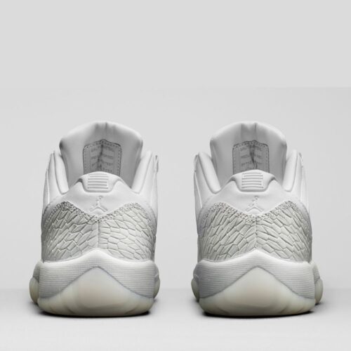 NIKE AIR JORDAN 11 RETRO LOW HEIRESS PURE PLATINUM GS 897331 100 - Image 5