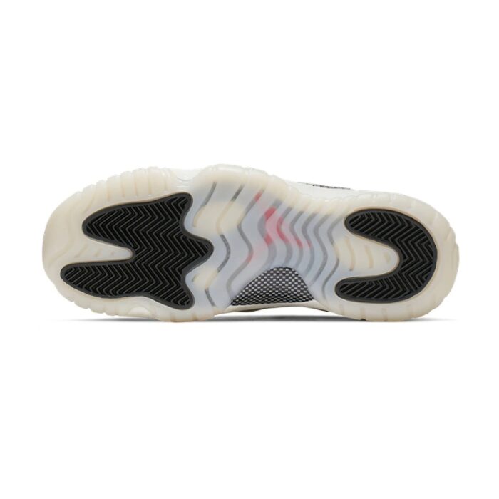 NIKE AIR JORDAN 11 RETRO LOW SNAKE WHITE BLACK DARK CONCORD 378037 100 - Image 5