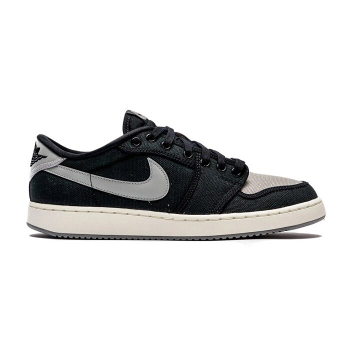 NIKE AIR JORDAN 1 KO LOW SHADOW BLACK SAIL MEDIUM GREY DX498 002 - Image 2