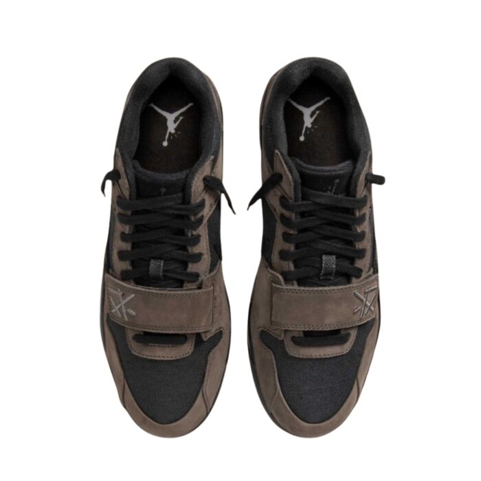 NIKE AIR JORDAN X TRAVIS SCOTT JUMPMAN JACK TR DARK MOCHA BLACK SAIL FZ8117 201 - Image 3