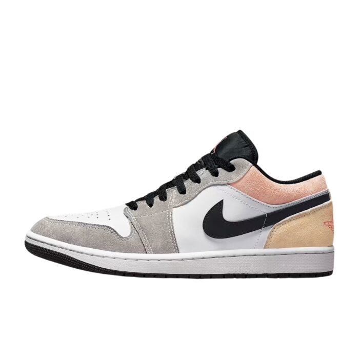 NIKE AIR JORDAN 1 LOW SE FLIGHT CLUB BLACK MAGIC EMBER WHITE SUNDIAL DX4334 008 - Image 3