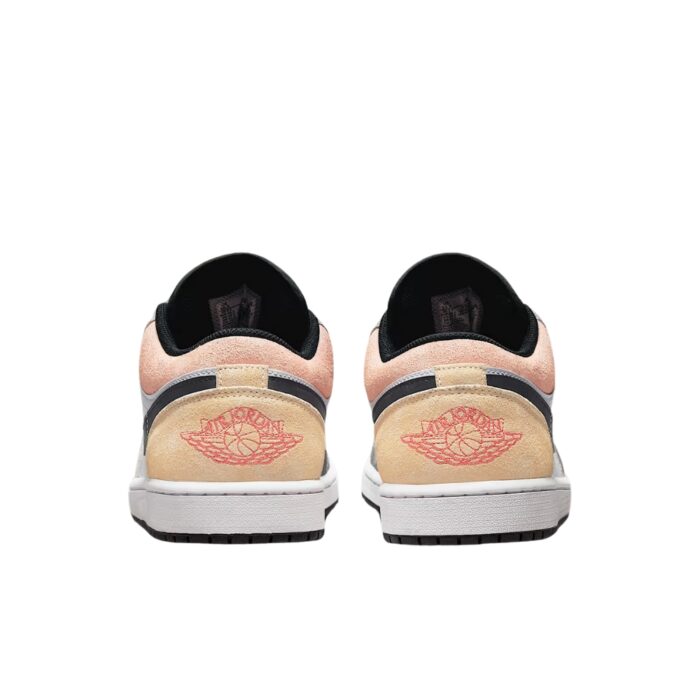 NIKE AIR JORDAN 1 LOW SE FLIGHT CLUB BLACK MAGIC EMBER WHITE SUNDIAL DX4334 008 - Image 5