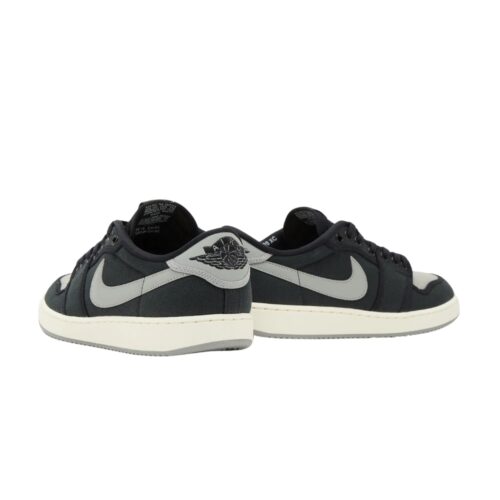 NIKE AIR JORDAN 1 KO LOW SHADOW BLACK SAIL MEDIUM GREY DX498 002 - Image 5