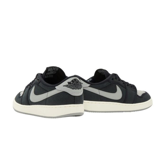 NIKE AIR JORDAN 1 KO LOW SHADOW BLACK SAIL MEDIUM GREY DX498 002 - Image 5